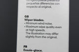 SEAT CUPRA Leon 2020-on RHD front aero wiper blades 5FC998002