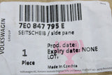 VW Transporter Cali T5.1 T6 left sliding window glass tinted 7E0847795E