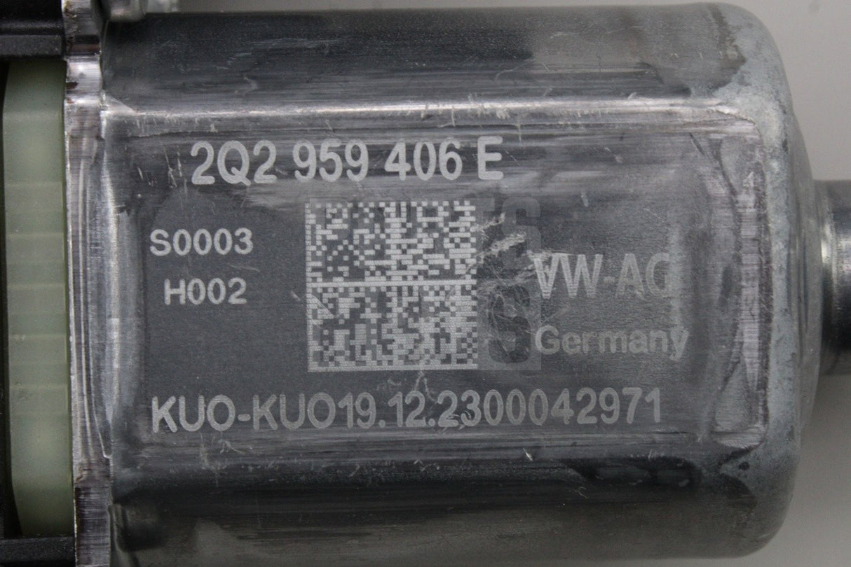 VW Polo AW Skoda Kamiq SEAT front door window regulator motor 2Q2959406E