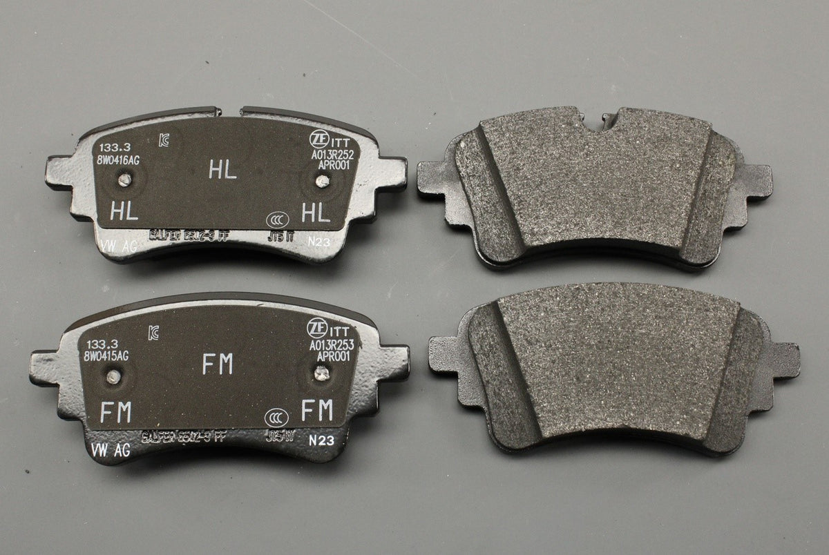 Audi A4 2016-on A5 2017-on brake pads (rear) 8W0698451AP, view 1
