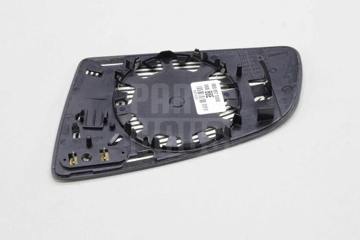 Audi A3 S3 8P 04-09 A4 S4 RS4 01-09 wing mirror glass (right) 8E0857536E