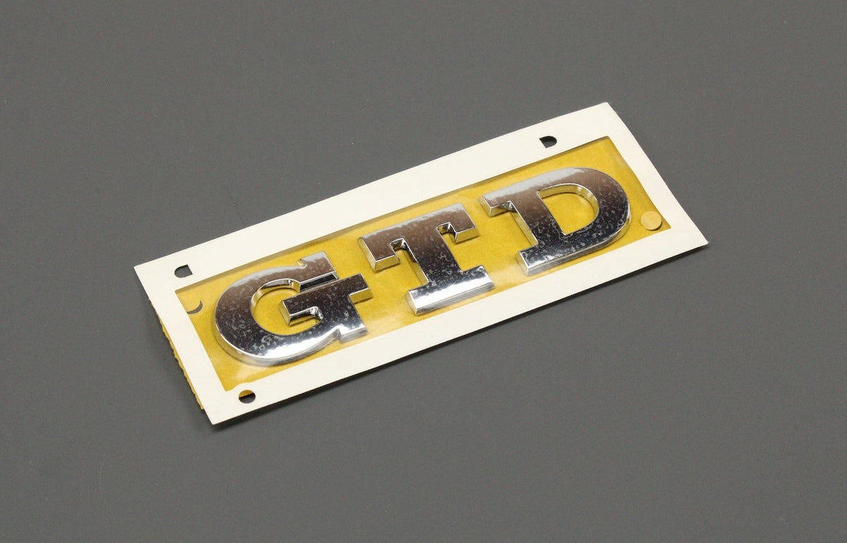 VW Golf MK7 MK7.5 2013-2020 rear GTD emblem lettering 5G0853675R 2ZZ, view 1