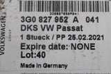 VW Passat B8 Estate 2015-on rear boot spoiler (black) 3G0827952A 041