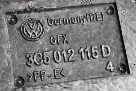 VW Passat B6 B7 CC 2006-2017 spare wheel tool box (FWD only) 3C5012115D