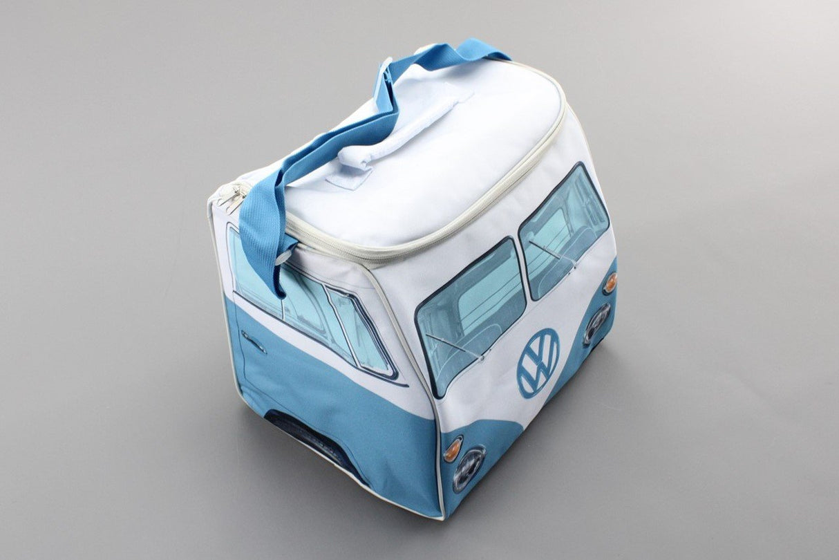 VW Bus Bulli T1 portable cool bag box blue white 30 litres 1H1087311