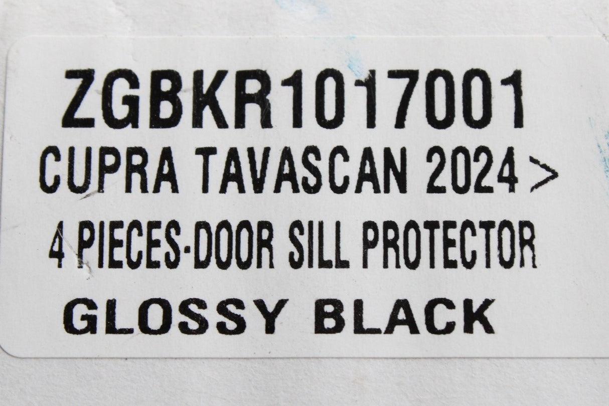 CUPRA Tavascan 2024-on front and rear door sill protectors ZGBKR1017001