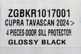 CUPRA Tavascan 2024-on front and rear door sill protectors ZGBKR1017001