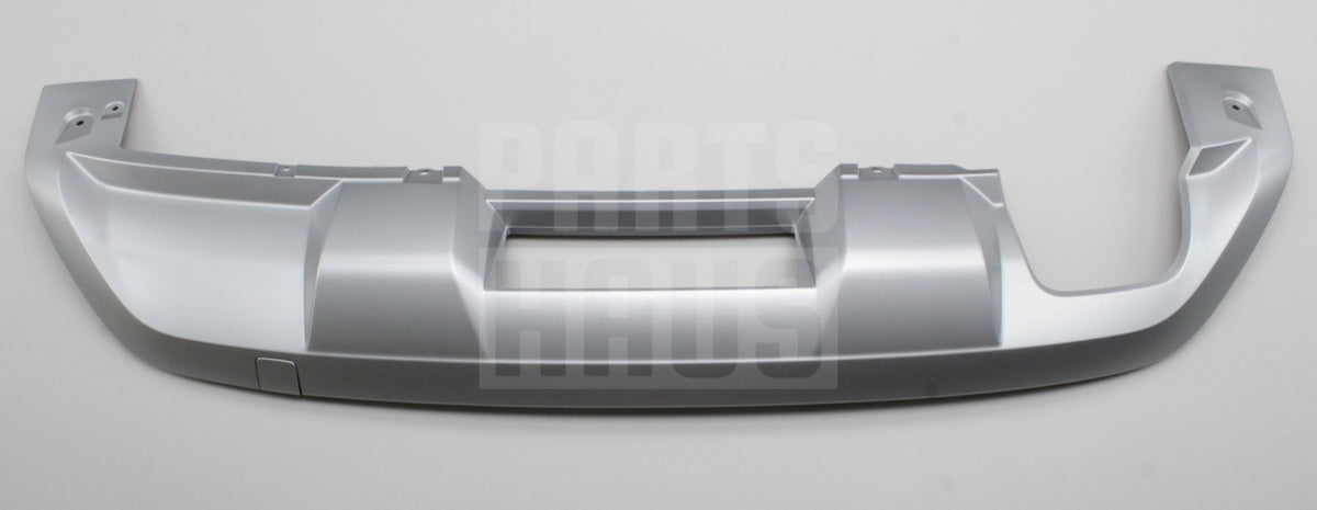 Audi Q2 2017-on lower rear bumper spoiler splitter trim 81A807521J TB2, view 1