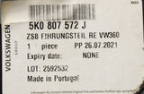 VW Golf MK6 2012-2013 front headlight guide bracket (right) 5K0807572J