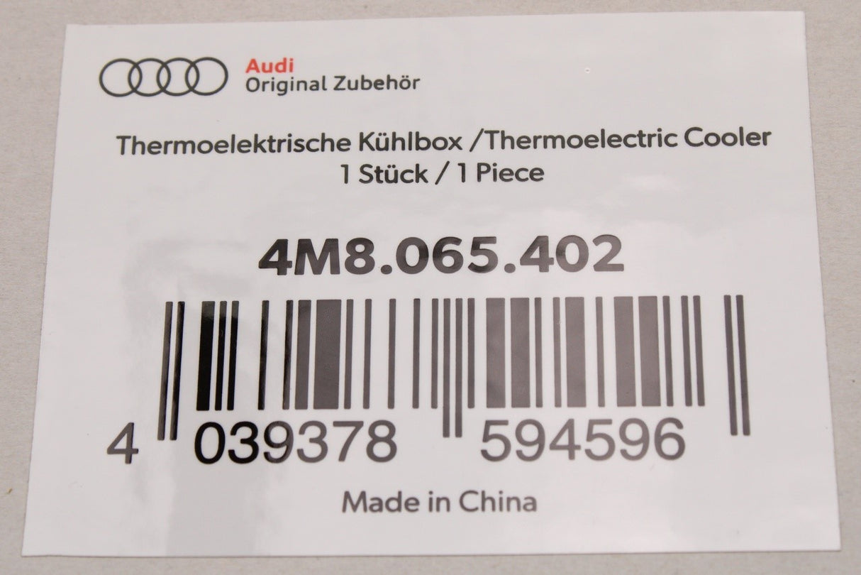 Audi accessory thermoelectric cool / heat box 4M8065402