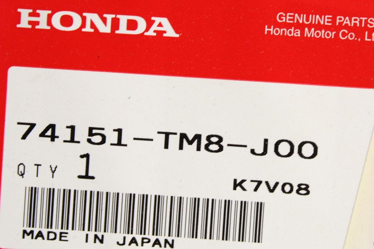 Honda wheel arch housing liner 74151-TM8-J00