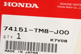 Honda wheel arch housing liner 74151-TM8-J00