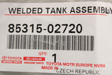 Toyota Corolla 2019-on windscreen washer fluid reservoir 85315-02720
