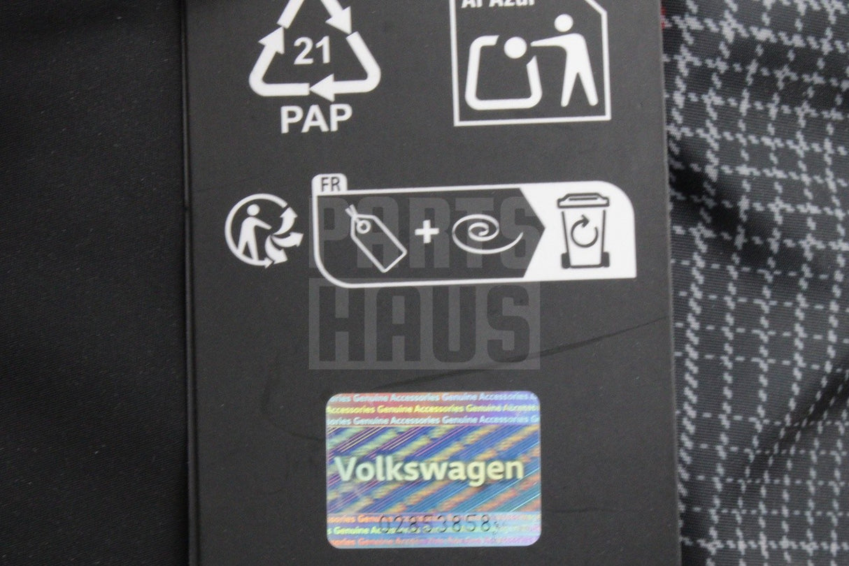 VW GTI collection carry bag in black 3A4087329