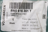 Audi A4 A5 B8 B9 2008-On Front brake discs 314x25mm (pair) 8W0615301T