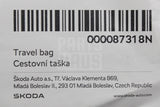 Skoda accessory sport travel bag grey 000087318N