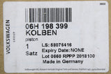 VW Audi Skoda SEAT 2009- 2018 1.8 TFSI pistons and conrods set 06H198399