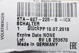 VW Touran 16-on electronic handbrake parking brake switch 5TA927225B ICX