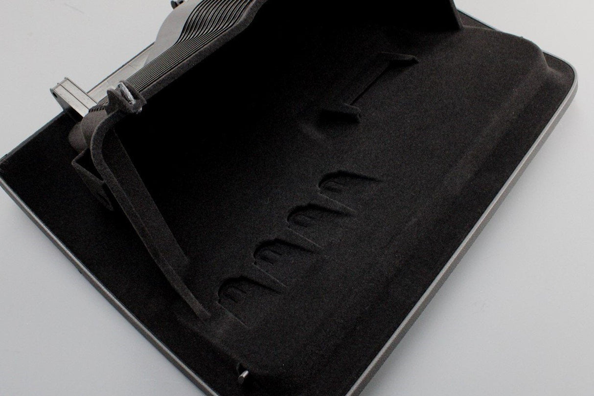VW Arteon Passat B8 15-on RHD glove box lid (titan black) 3G2857101A RA3