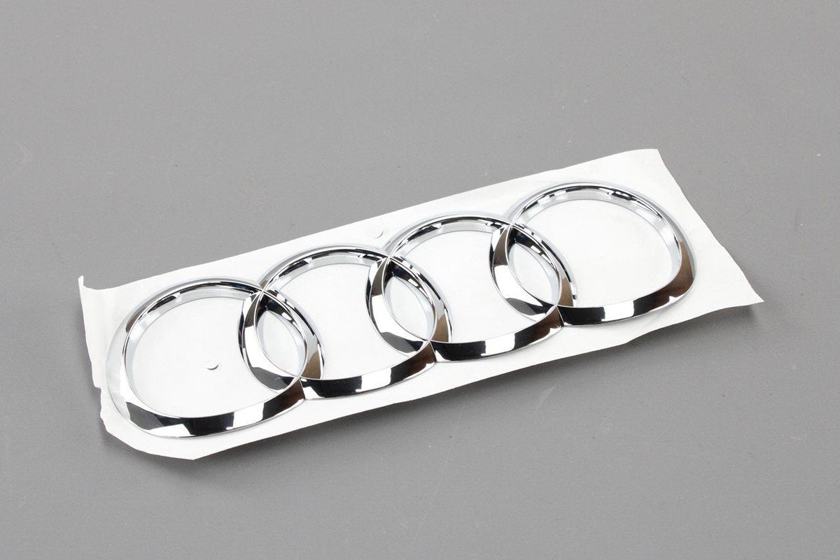Audi A6 S6 Saloon C7 11-17 Q5 Audi rings logo badge (rear) 4G5853742 2ZZ, view 1