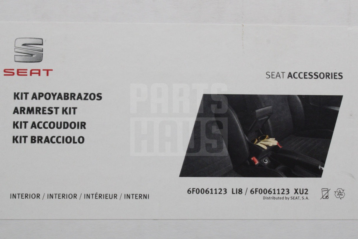 SEAT Ibiza 2018-on Arona 2018-on armrest retro-fit kit 6F0061123 LI8