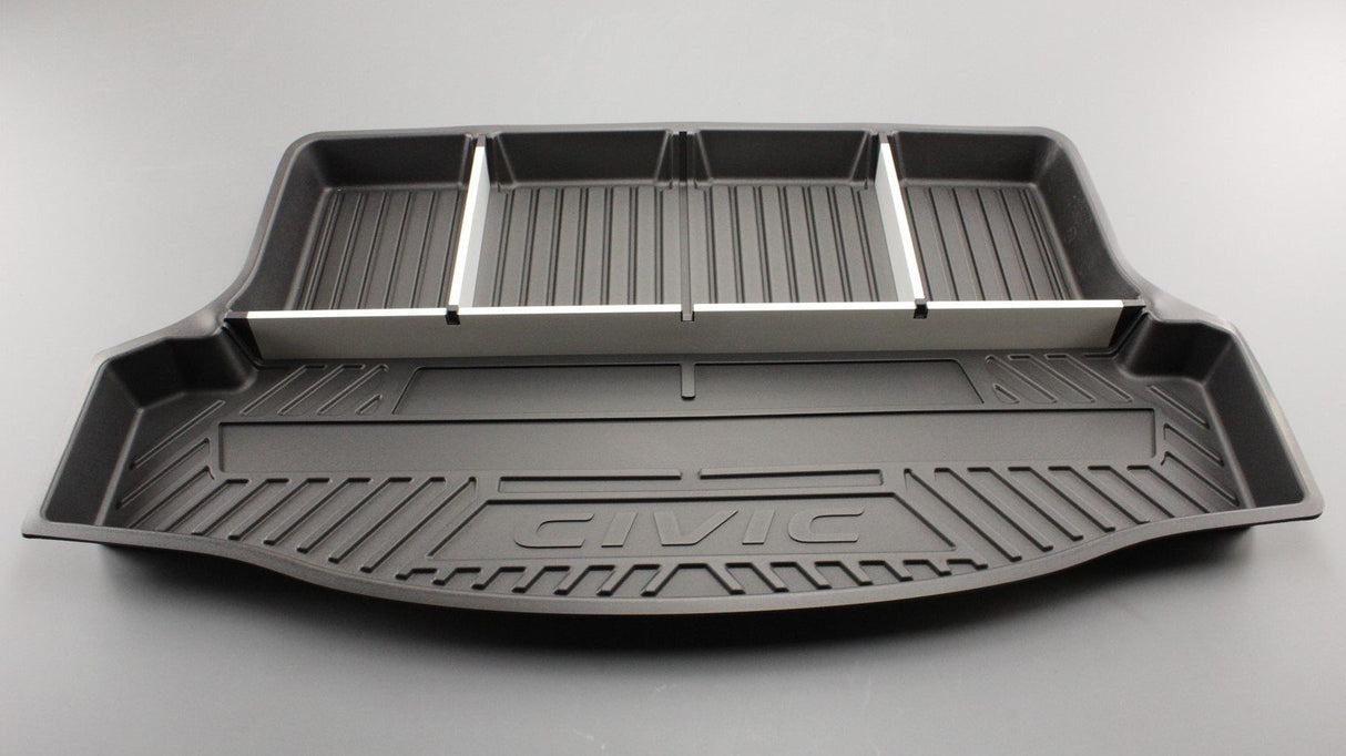 Honda Civic boot liner tray with dividers 08U45-TGL-600