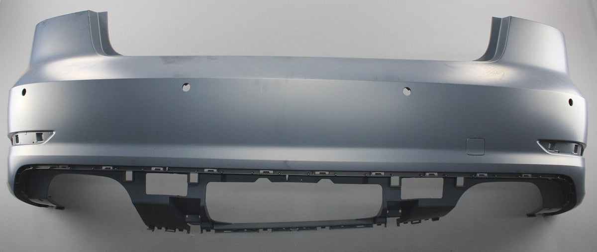 Audi S3 Saloon Cabriolet 2013-2016 rear bumper (primed) 8V5807067D GRU, view 1