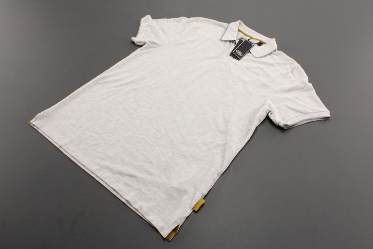 Land Rover men's accent collar polo shirt (L) LGPM456GYE, view 1