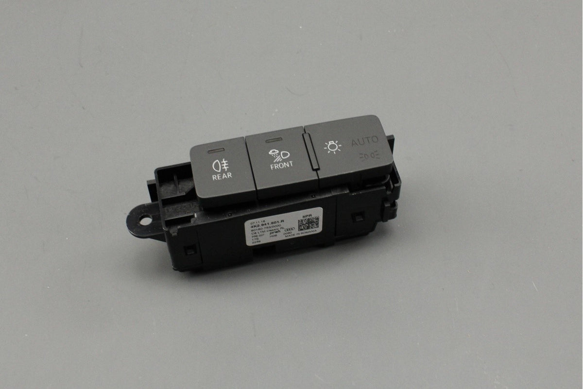 Audi e-tron A6 A7 Q3 Q7 RHD dashboard light control buttons 4K2941501R, view 1