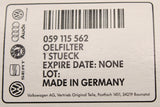 VW Passat Audi A4 Skoda Superb 2.5 TDI V6 oil filter element 059115562