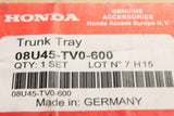Honda Civic boot liner tray 08U45-TV0-600