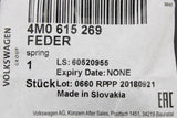 Audi Q7 2016-on front brake caliper/pad spring (x1) 4M0615269