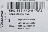 VW Golf MK8 20-on interior door panel trim (front right) 5H0867440A 7M1