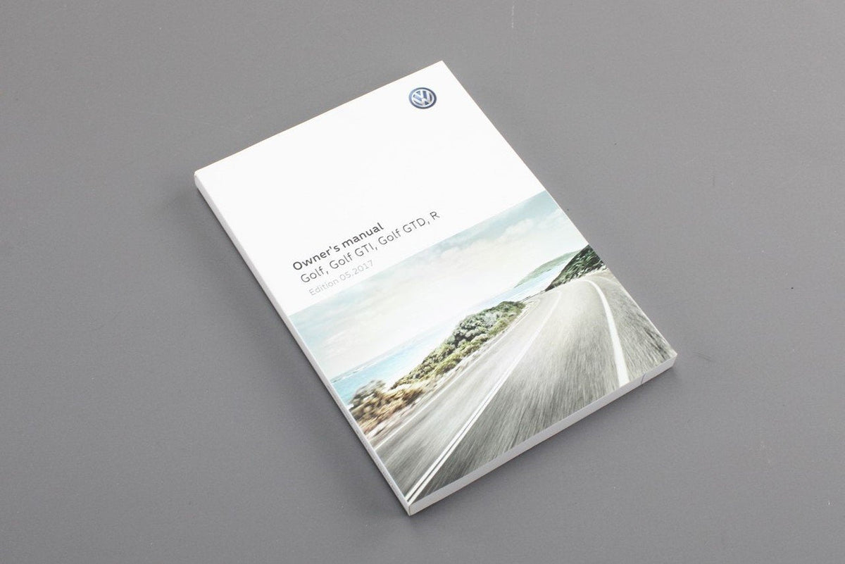 VW Golf GTI GTD R MK7 2013-2016 owners manual book 5G0012720AE, view 1