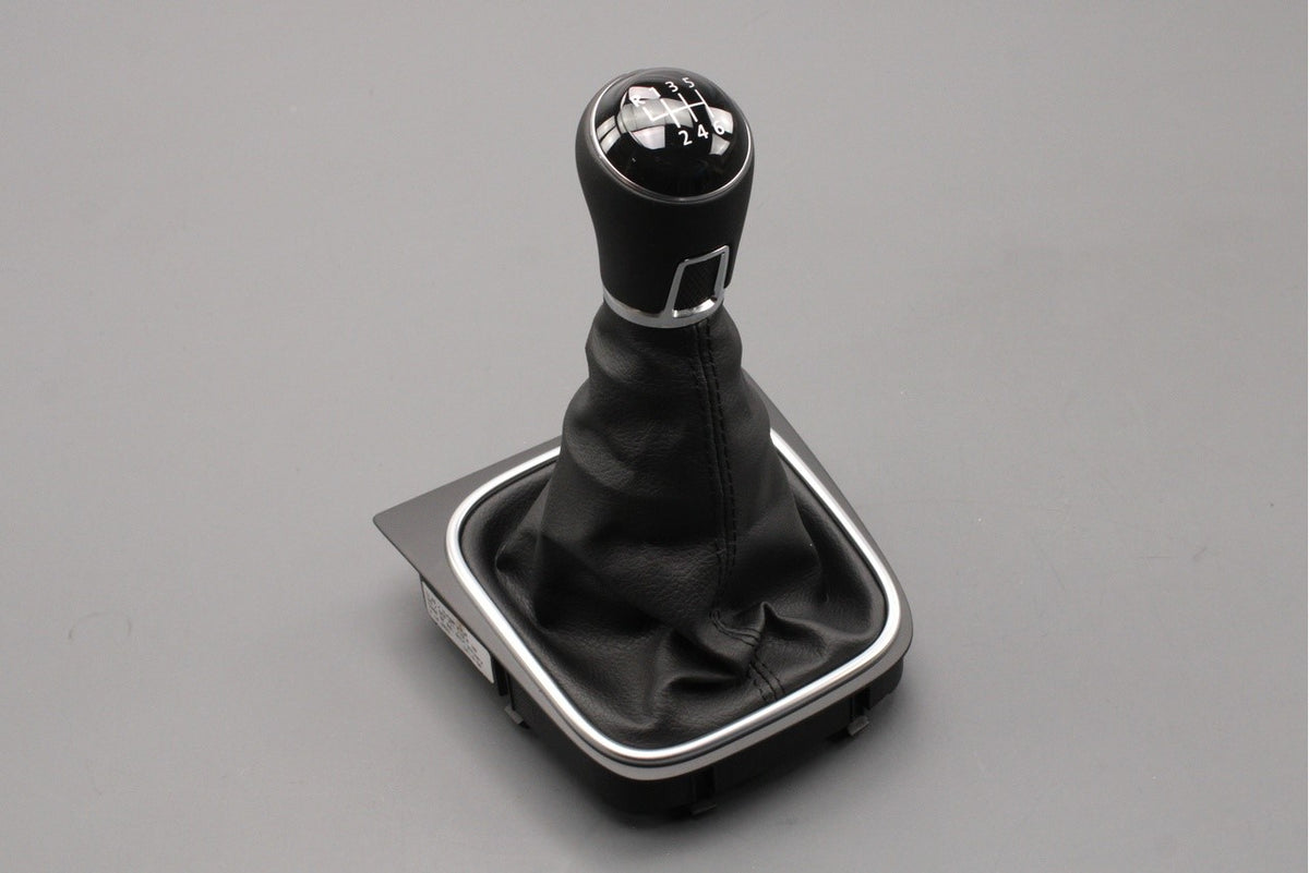 VW Golf MK6 Scirocco 2009-14 gear stick knob with gaiter 5K0711113R IRF, view 1
