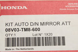 Honda automatic dimming rear view mirror 08V03-TM8-600