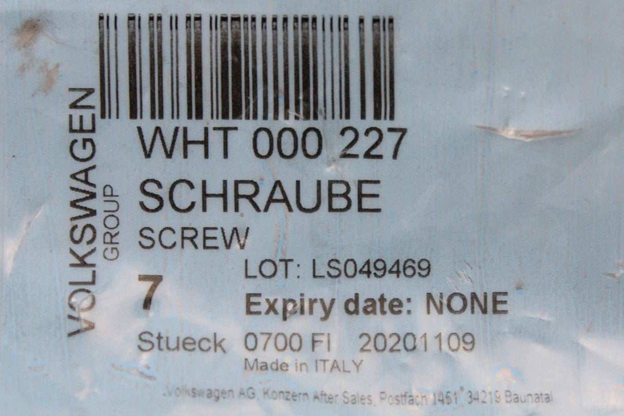 VW Audi Skoda SEAT eccentric rear camber bolts (x1) M12x82,5 WHT000227