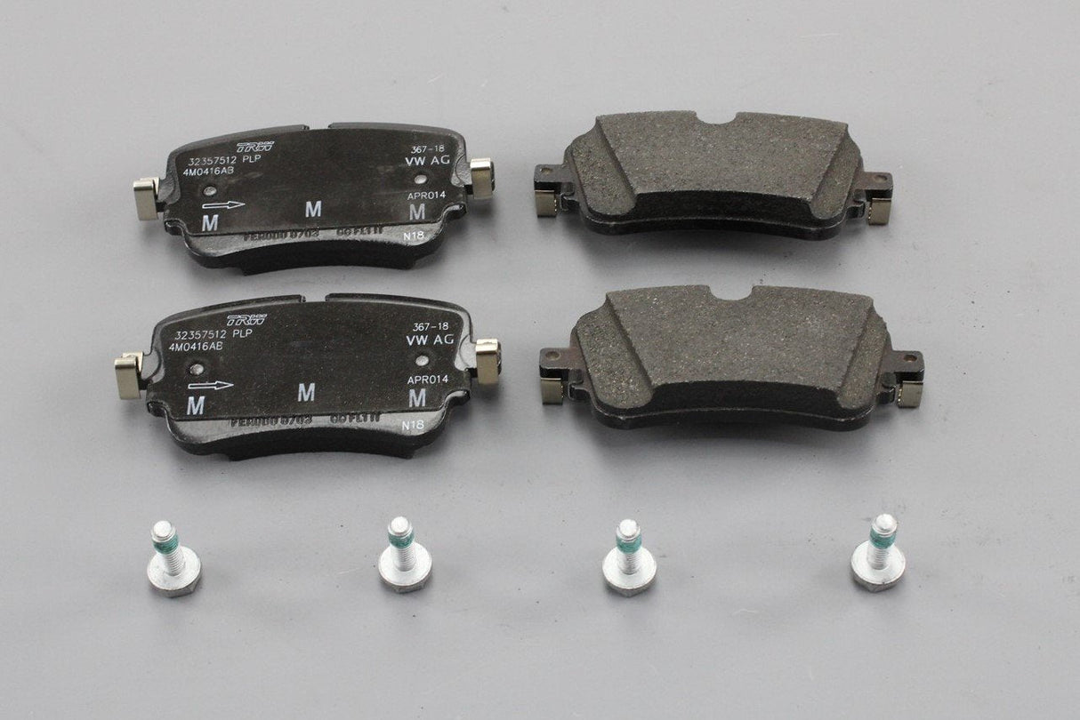VW Touareg 18-on Audi Q8 19- rear brake pads 350x28mm (rear) 4M0698451N