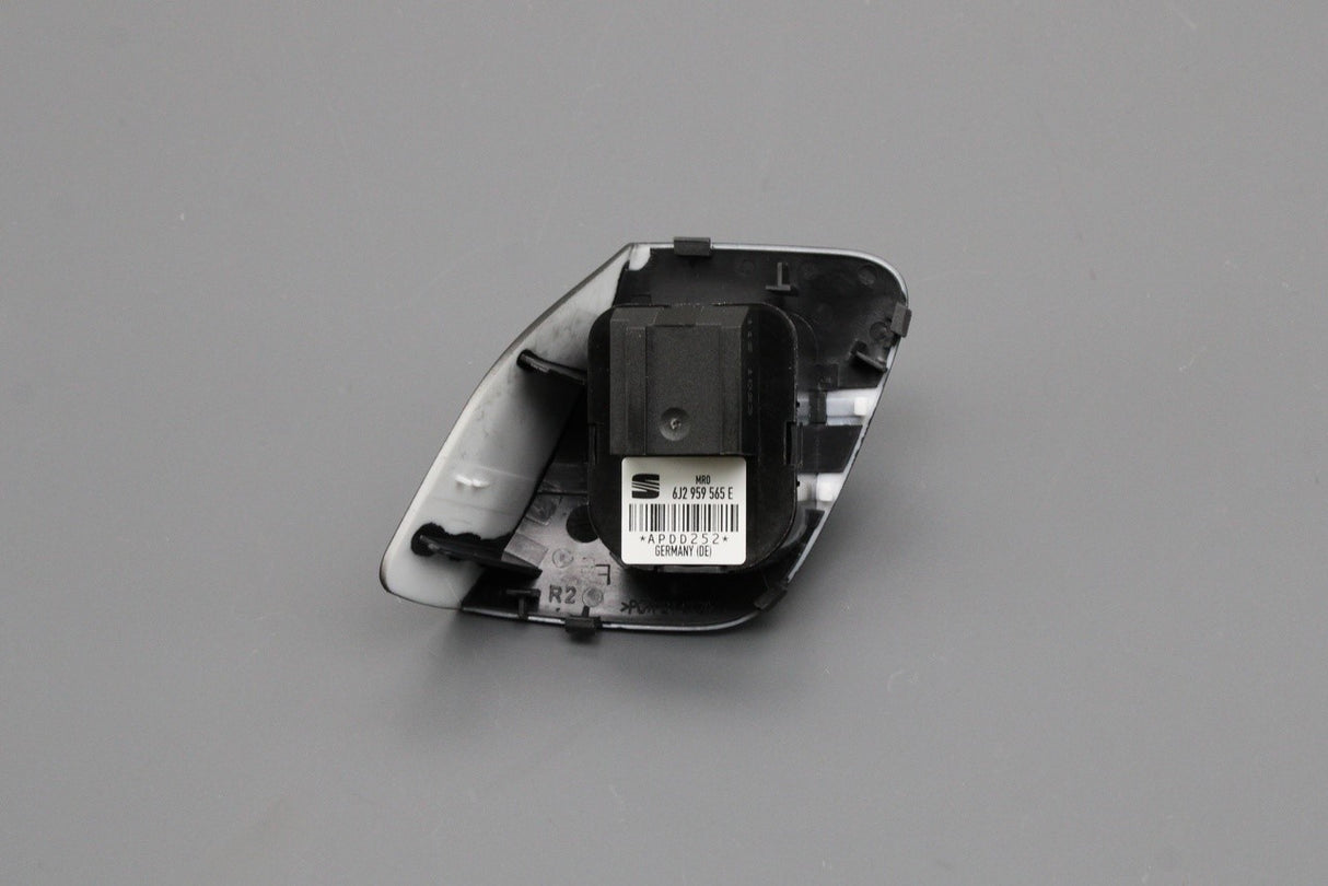 SEAT Ibiza 6J 2009-2017 wing mirror adjustment switch RHD 6J2959565E WHI
