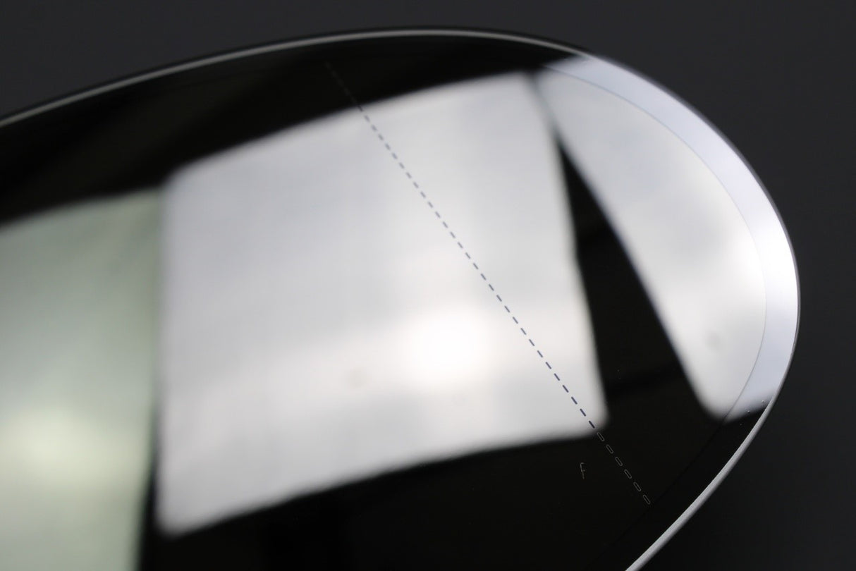 VW Touareg 2011-18 auto anti-dazzle wing mirror glass (right) 7P6857522D