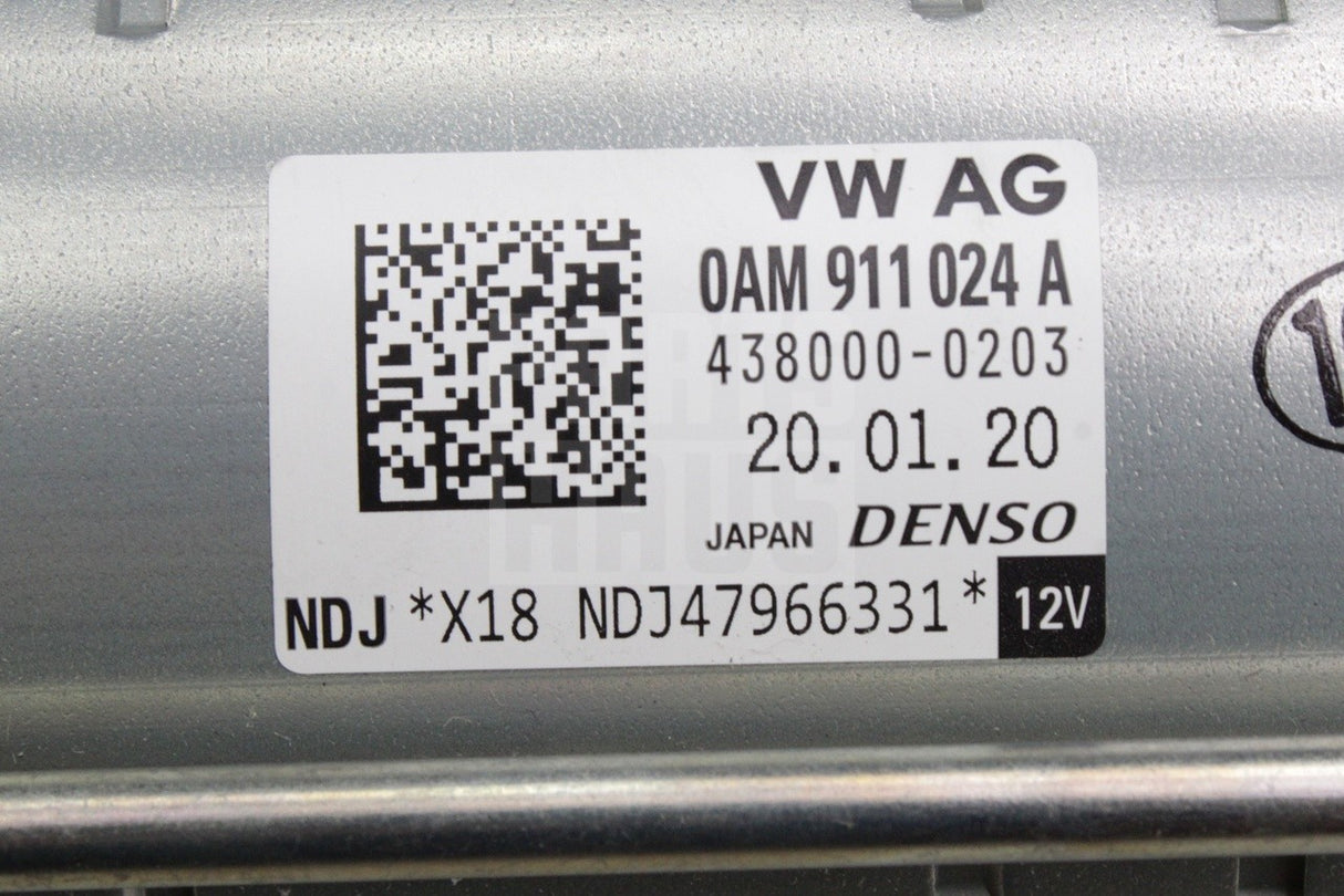 VW Golf Polo Audi A1 TT Skoda SEAT Leon 13-on starter motor 0AM911024AX