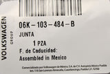 VW Audi Skoda crankcase oil separator gasket seal (1.8, 2.0) 06K103484B