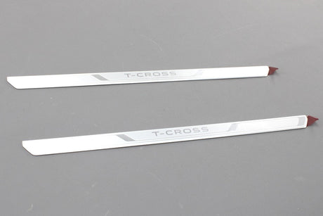 VW T-Cross 2019-Onward aluminium front door sill protector 2GM071303