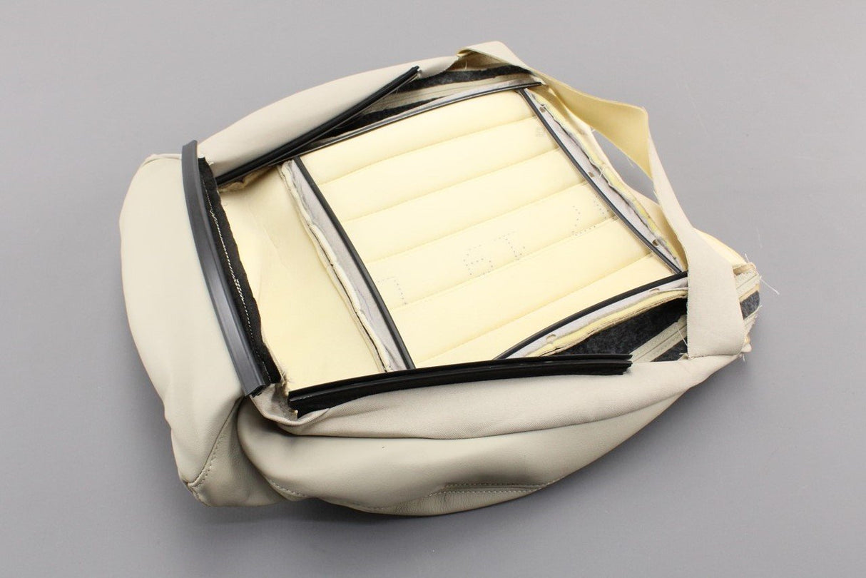 Skoda Karoq 18-On leather front seat cover (Stone Beige) 57A881406DL PYK