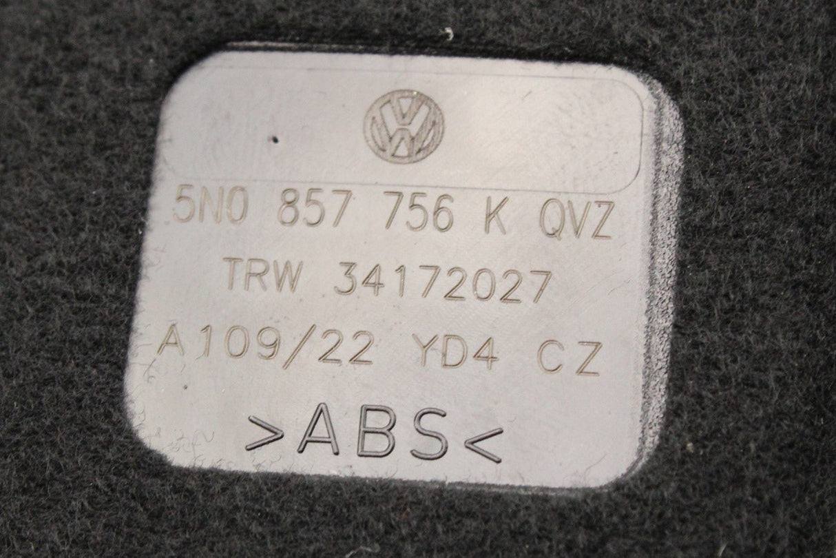 VW Tiguan 2012-2018 SEAT Alhambra front seat belt buckle 5N0857756K QVZ