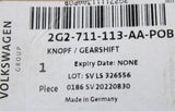 VW Polo AW 18-on gearstick knob with boot (leatherette) 2G2711113AA POB