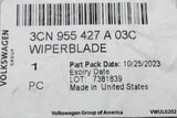 VW Teramont 2024-on rear aero wiper blade 3CN955427A 03C