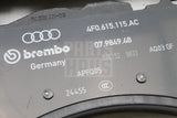 Audi RS6 RS7 2013-2018 front brake pads (390mm wavy) 4G0698151AE
