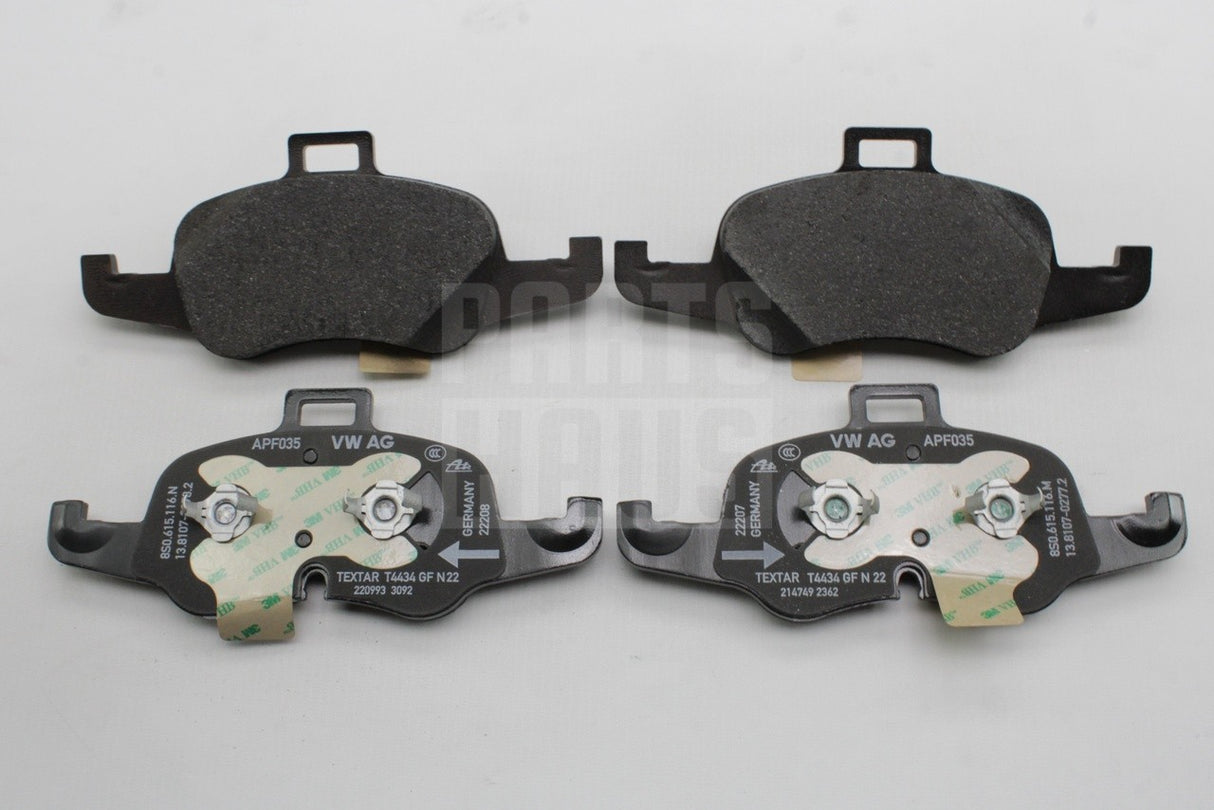 Audi TTS 2015-2024 front brake pad set (338x30mm) 8S0698151G