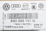 Audi TTS 2015-2024 front brake pad set (338x30mm) 8S0698151G